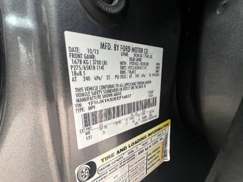 Used 2014 Ford Expedition EL Limited w/ Equipment Group 301A image 9