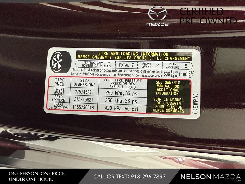 Certified 2026 MAZDA CX-90 3.3 Turbo S w/ Premium Plus AWD/4WD image 62