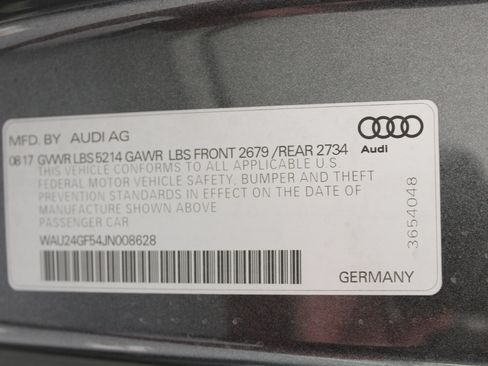 Used 2018 Audi S5 Prestige w/ Luxury Package image 98