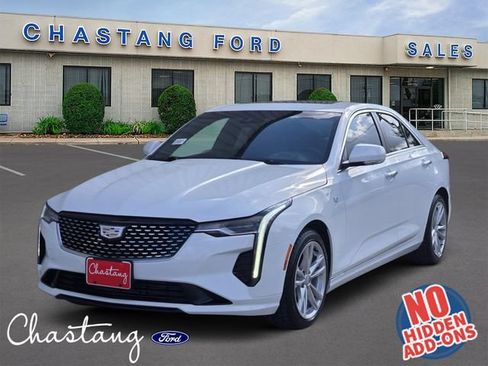 Used 2025 Cadillac CT4 Luxury w/ Sun And Sound Package RWD image 1