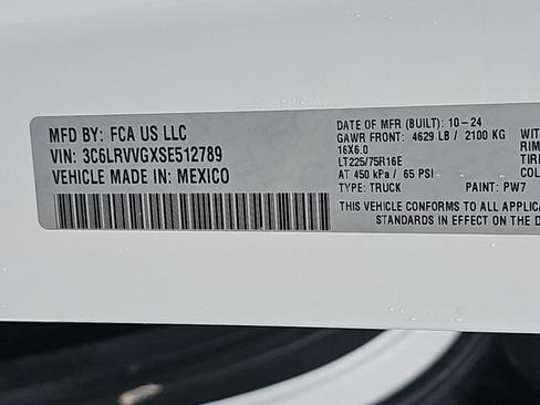Used 2025 RAM ProMaster 2500 w/ Convenience Group FWD image 37