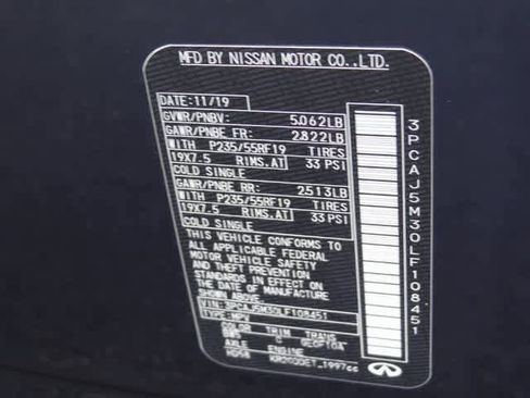 Used 2020 INFINITI QX50 Luxe w/ Navigation Package image 51