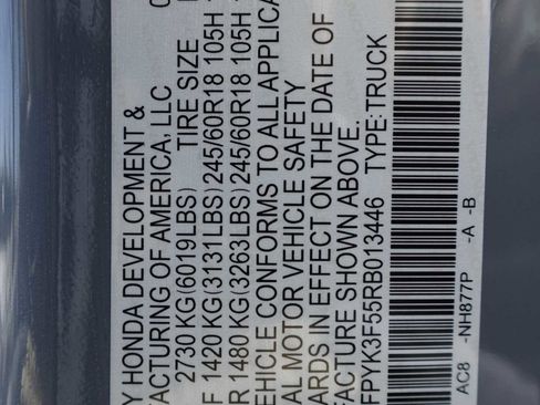 Certified 2024 Honda Ridgeline RTL image 30