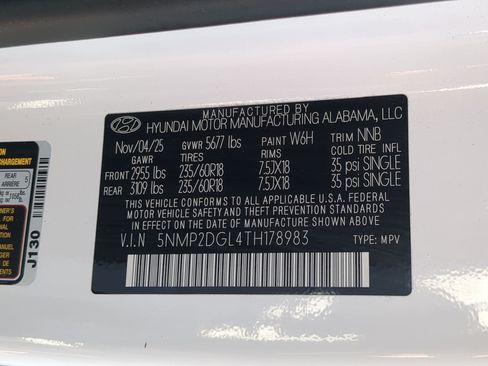 Certified 2026 Hyundai Santa Fe SEL AWD/4WD image 32