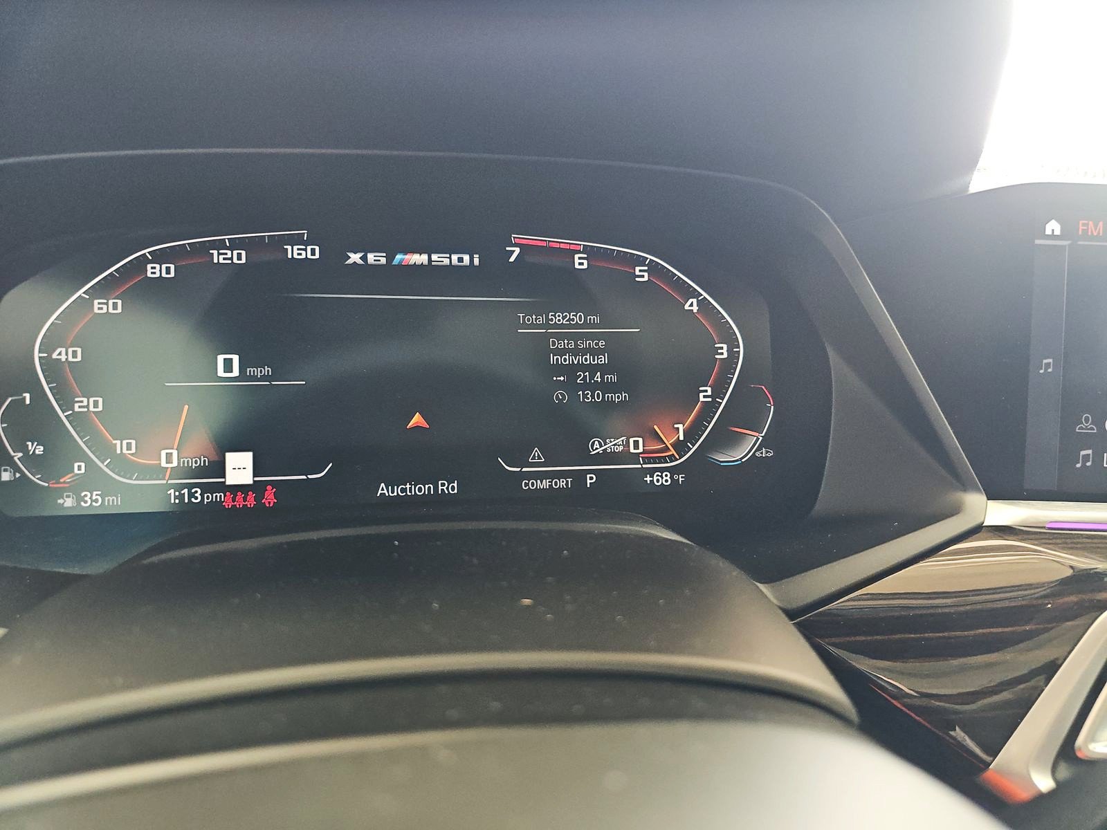 Used 2020 BMW X6 M50i w/ Premium Enhanced Package AWD/4WD image 9