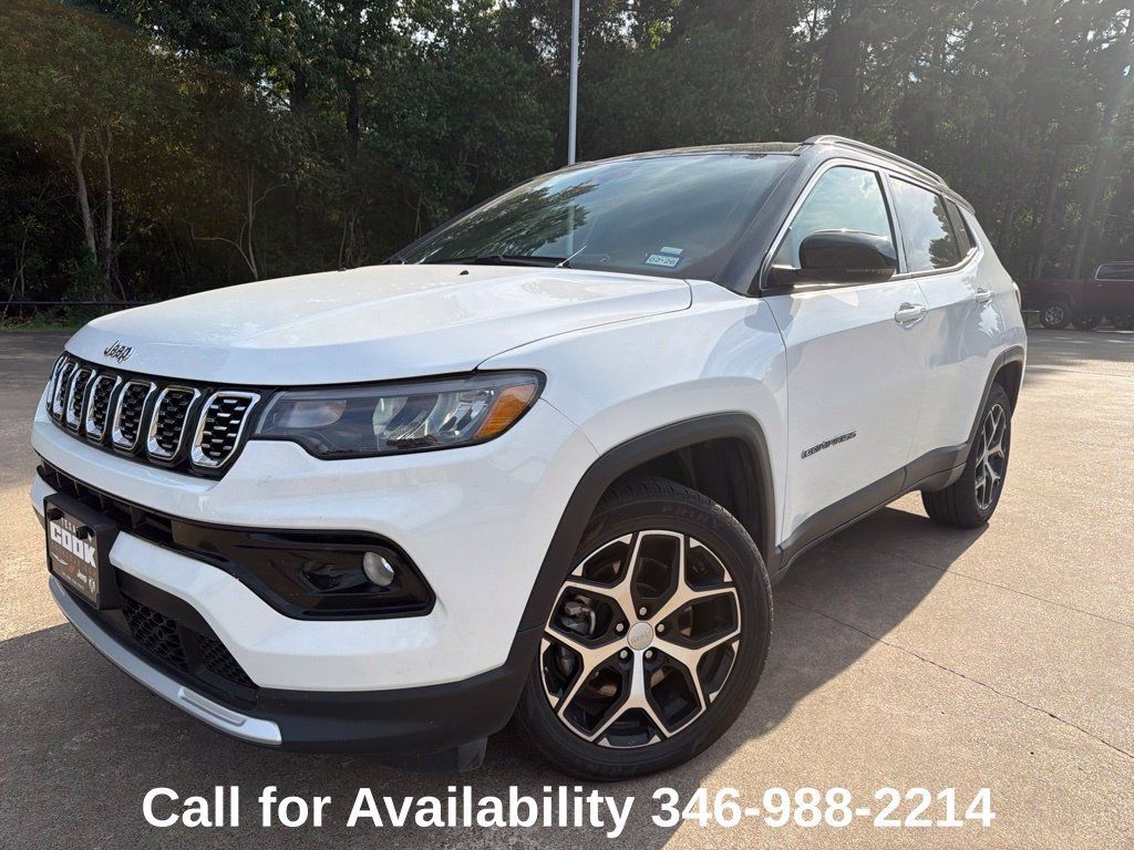Used 2024 Jeep Compass Limited AWD/4WD image 1