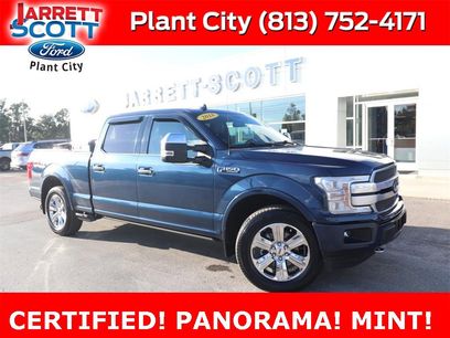 Certified 2018 Ford F150 Platinum w/ Equipment Group 701A Luxury