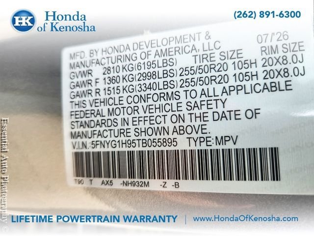 New 2026 Honda Pilot Black Edition image 22