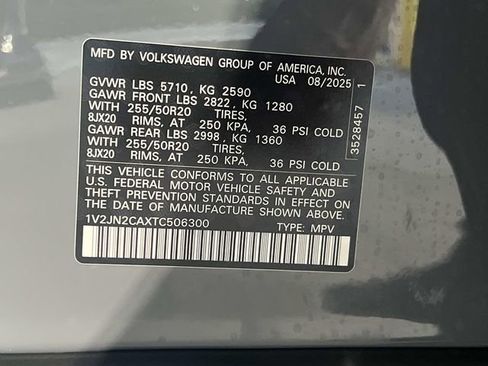 New 2026 Volkswagen Atlas SE image 26