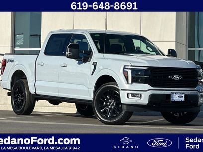 New 2025 Ford F150 Platinum w/ FX4 Off-Road Package