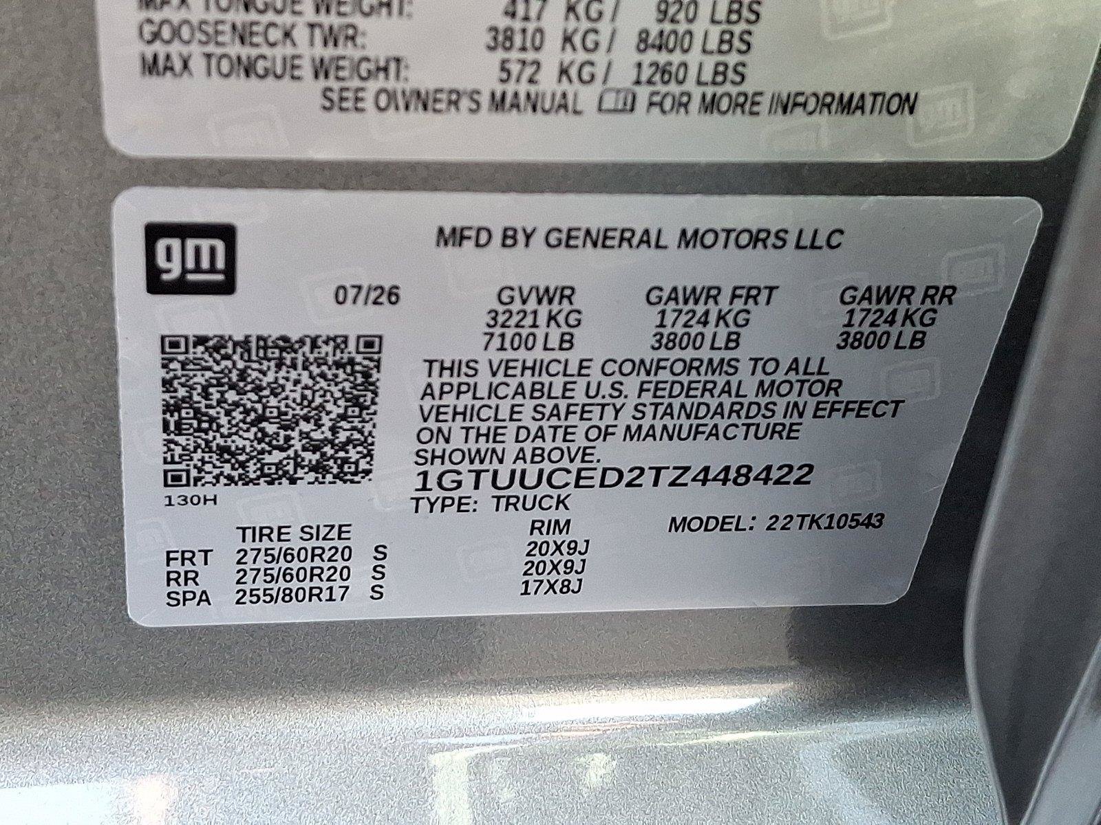 New 2026 GMC Sierra 1500 Elevation w/ X31 Off-Road Package AWD/4WD image 10