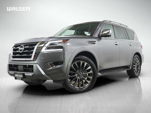 Used 2024 Nissan Armada Platinum w/ Captain's Chairs Package AWD/4WD image 1