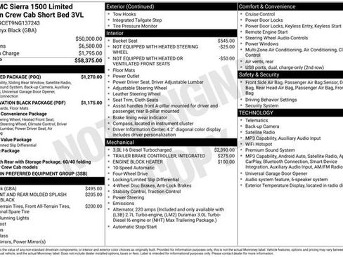 Used 2022 GMC Sierra 1500 Elevation w/ Preferred Package AWD/4WD image 20