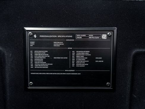 Used 2020 Ferrari 488 Pista Spider image 91