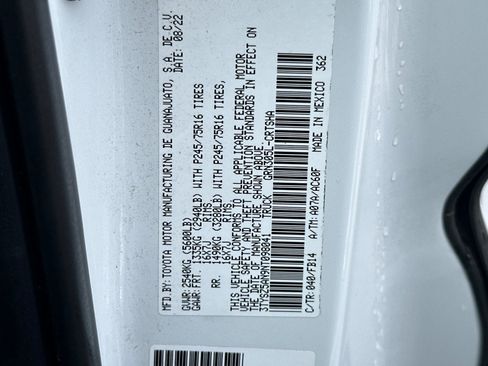 Certified 2022 Toyota Tacoma SR w/ SX Package image 27