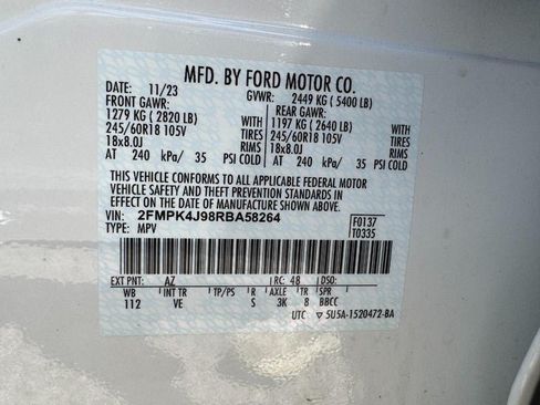 Used 2024 Ford Edge SEL w/ Convenience Package AWD/4WD image 24