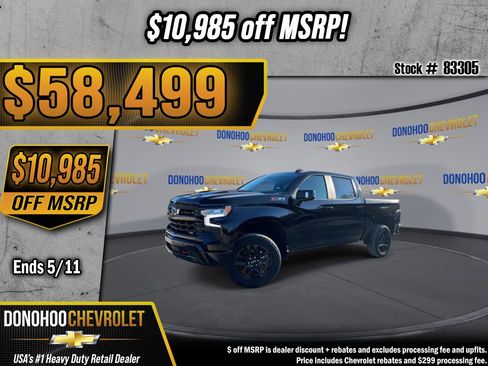 New 2026 Chevrolet Silverado 1500 LT Trail Boss w/ LT Trail Boss Premium Package AWD/4WD image 1