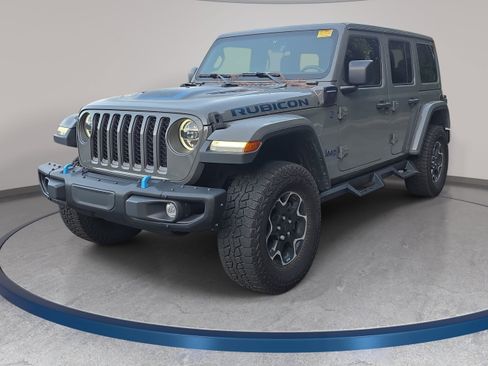 Used 2021 Jeep Wrangler Unlimited Rubicon 4xe w/ Steel Bumper Group AWD/4WD image 1