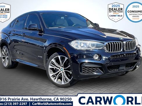 Used 2019 BMW X6 xDrive50i w/ M Sport Package image 1