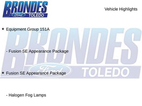 Used 2019 Ford Fusion SE w/ Equipment Group 151A FWD image 5