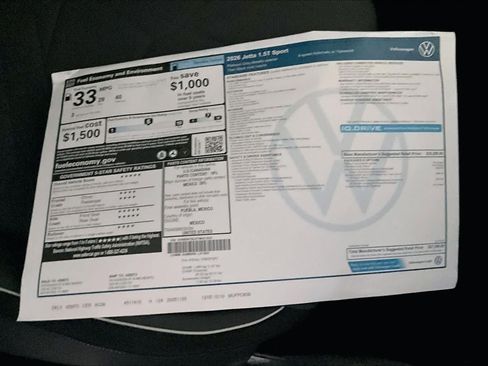 New 2026 Volkswagen Jetta Sport FWD image 18