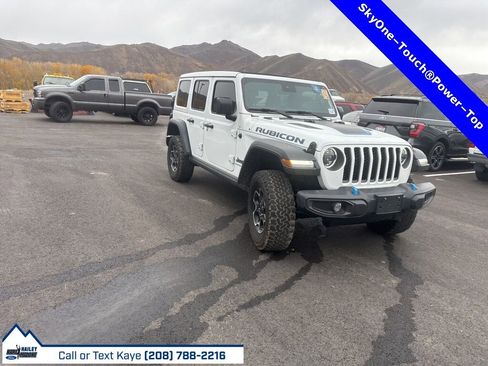 Used 2023 Jeep Wrangler Unlimited Rubicon 4xe w/ Safety Group image 12