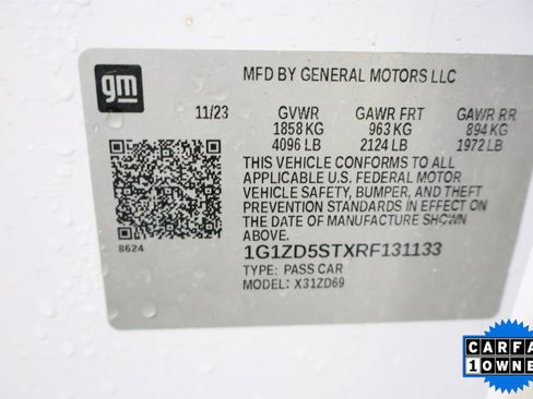 Used 2024 Chevrolet Malibu LT image 35