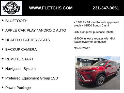 New 2026 Buick Enclave Preferred w/ Power Package image 2