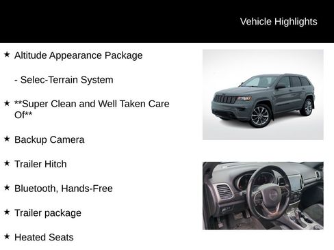 Used 2022 Jeep Grand Cherokee Altitude image 21