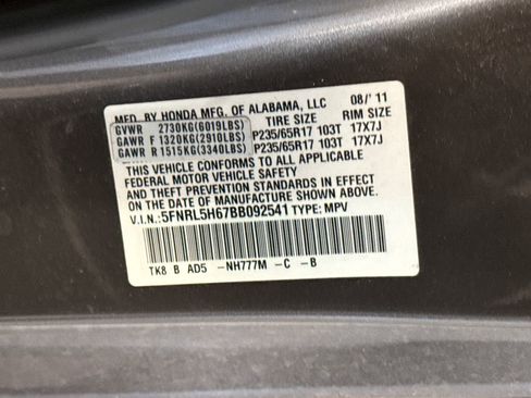 Used 2011 Honda Odyssey EX-L image 22