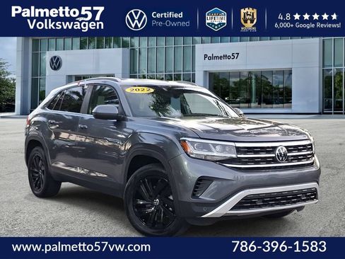Certified 2022 Volkswagen Atlas Cross Sport SE AWD/4WD image 1
