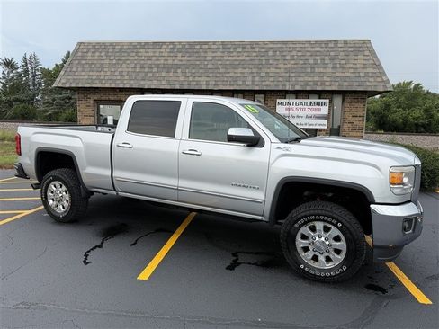 Used 2015 GMC Sierra 2500 SLT w/ Driver Alert Package AWD/4WD image 1