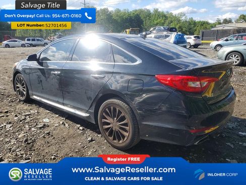 Used 2015 Hyundai Sonata Limited w/ Option Group 06 FWD image 3