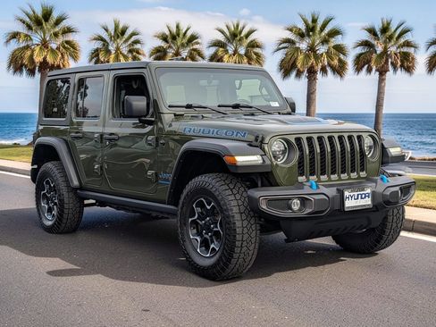 Used 2023 Jeep Wrangler Unlimited Rubicon 4xe AWD/4WD image 3