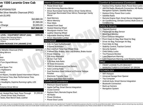 Used 2025 RAM 1500 Laramie image 10