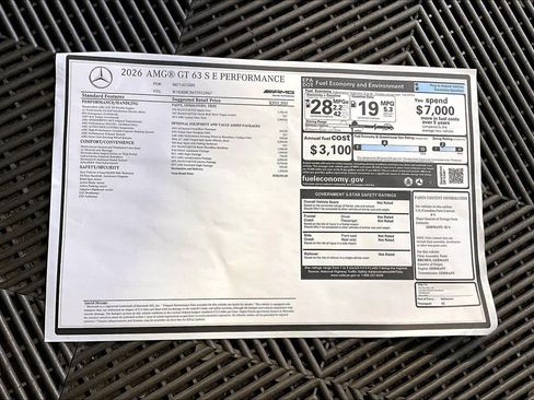 New 2026 Mercedes-Benz AMG GT 63 image 18