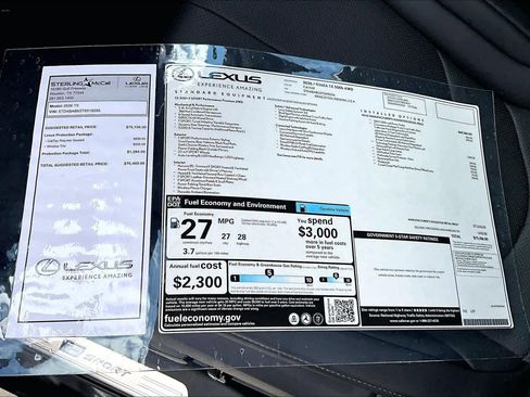 New 2026 Lexus TX 500h AWD image 21