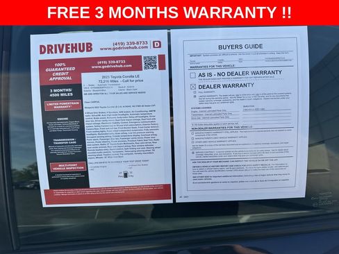 Used 2023 Toyota Corolla LE FWD image 24