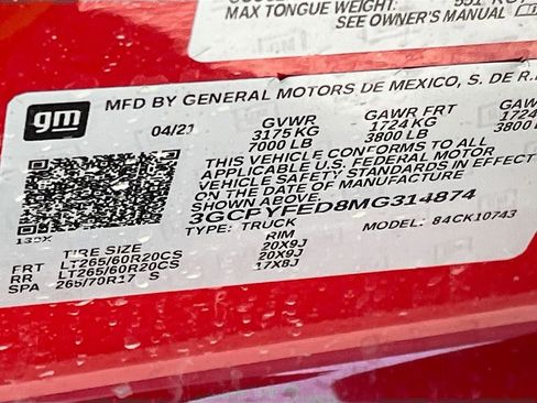 Used 2021 Chevrolet Silverado 1500 LT Trail Boss w/ Convenience Package II image 33