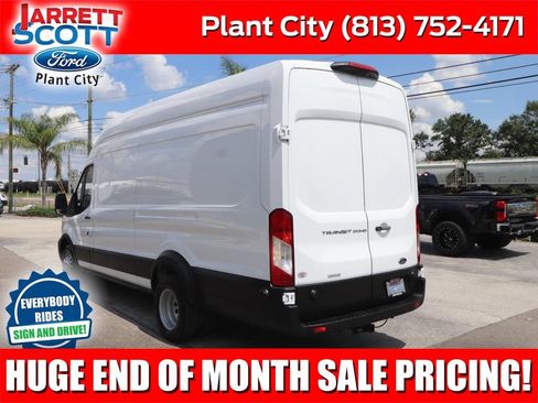 Certified 2024 Ford Transit 350 148 High Roof Extended DRW w/ Load Area Protection Package RWD image 1