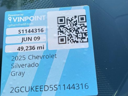 Certified 2025 Chevrolet Silverado 1500 RST w/ Convenience Package II AWD/4WD image 28
