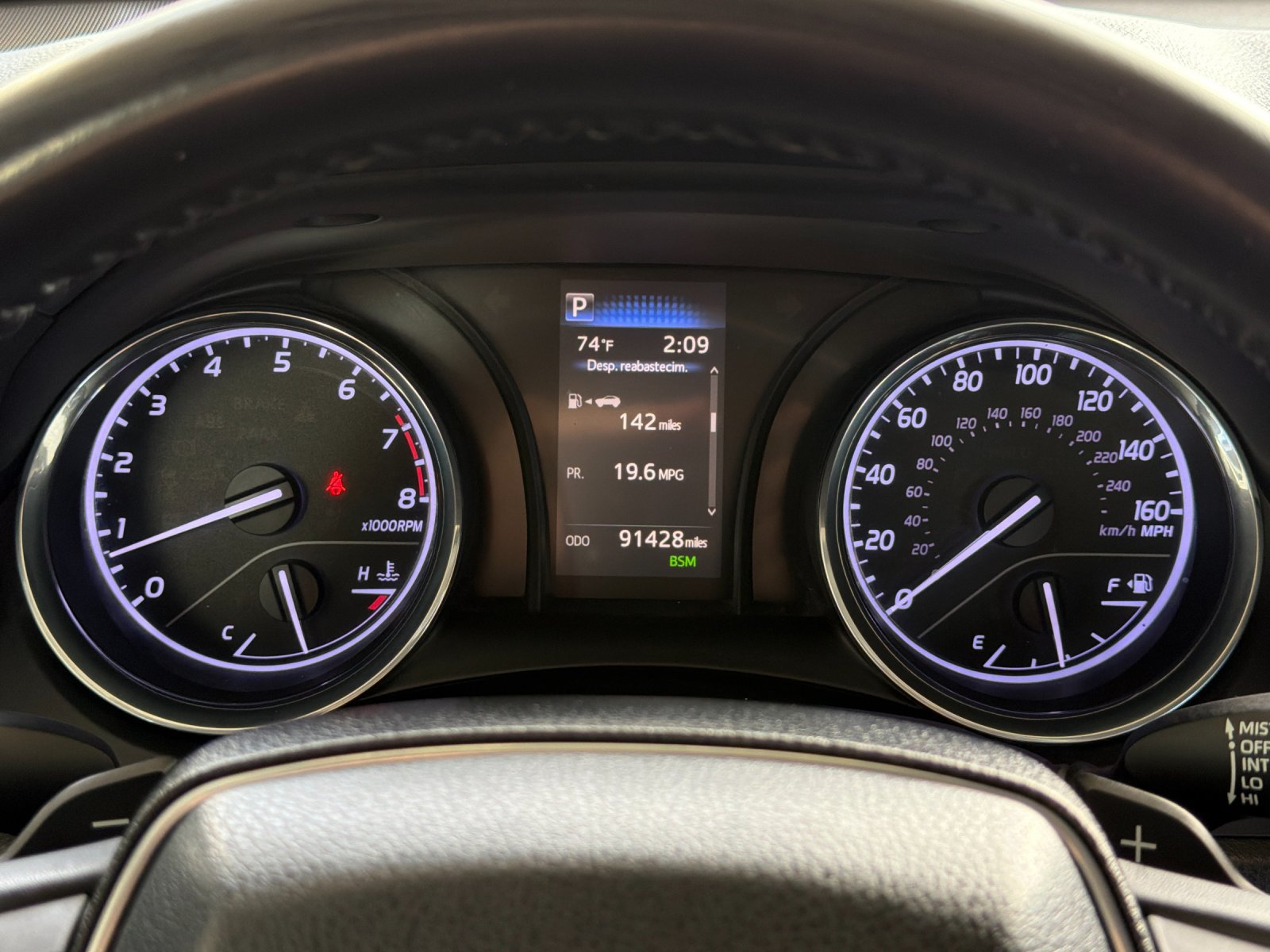 Used 2019 Toyota Camry SE w/ Convenience Package FWD image 21