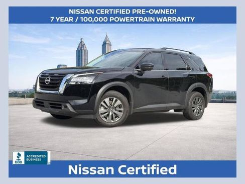 Certified 2025 Nissan Pathfinder SV w/ SV Premium Package AWD/4WD image 1