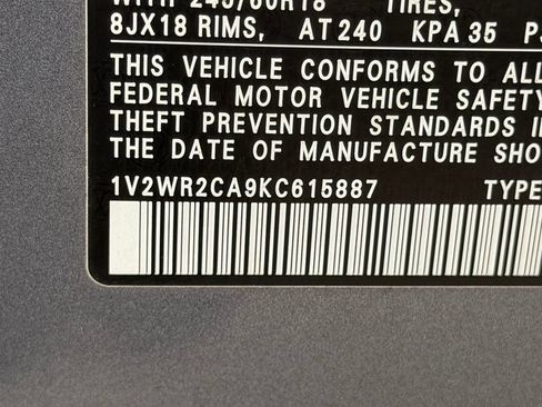 Used 2019 Volkswagen Atlas SE FWD image 38