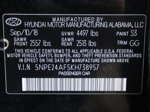 Used 2019 Hyundai Sonata SE FWD image 38