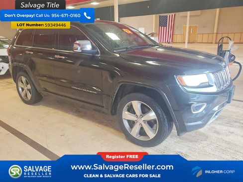 Used 2014 Jeep Grand Cherokee Overland AWD/4WD image 5