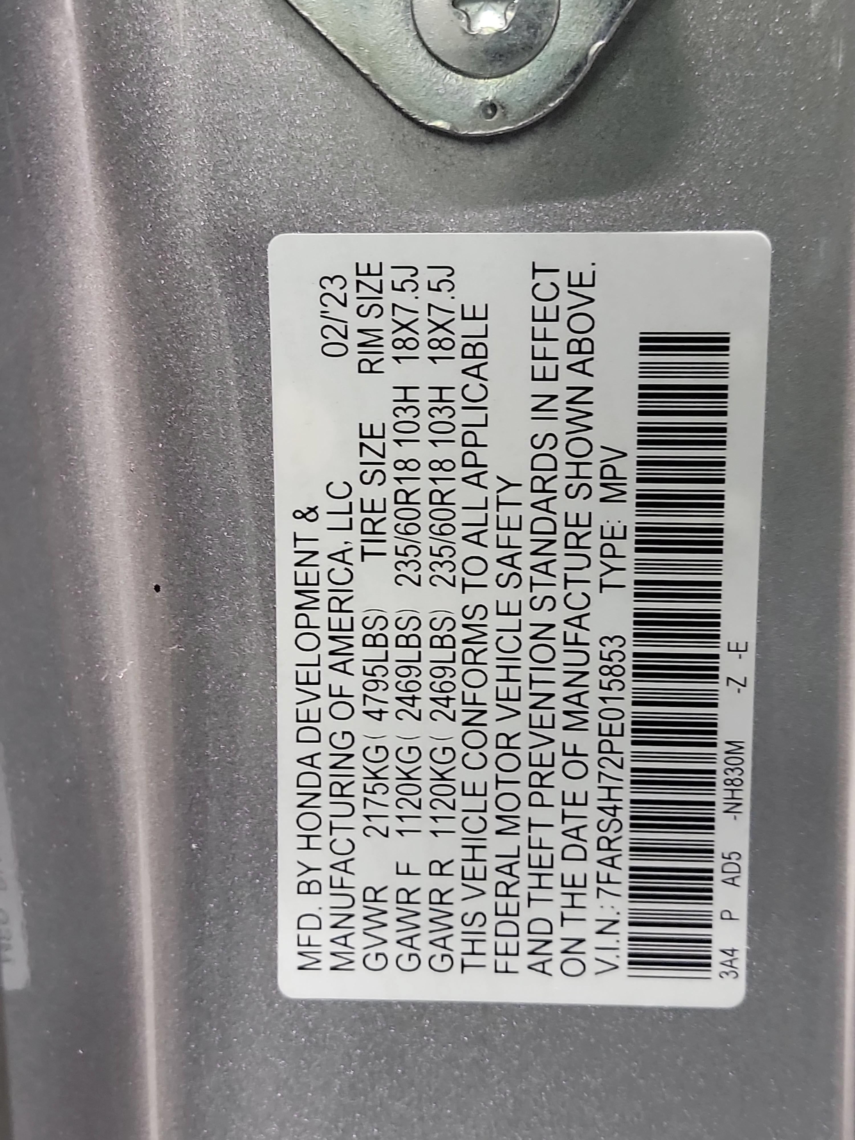 Certified 2023 Honda CR-V EX-L image 33