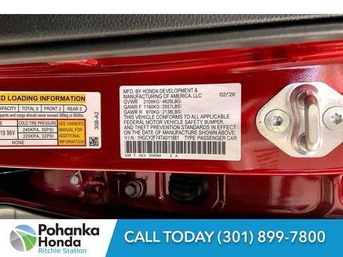 New 2026 Honda Accord Hybrid Sport-L FWD image 21