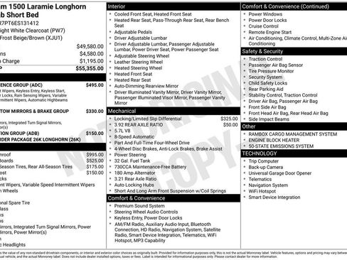 Used 2014 RAM 1500 Laramie Longhorn w/ Convenience Group AWD/4WD image 2
