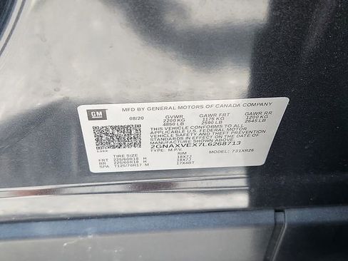 Used 2020 Chevrolet Equinox LT AWD/4WD image 26